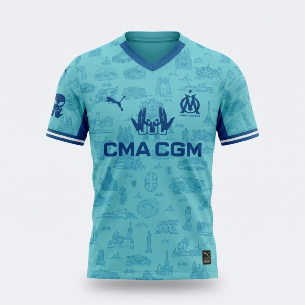 Maglia Jul x Olympique de Marseille