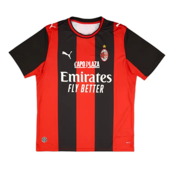 Maglia Capo Plaza x AC Milan